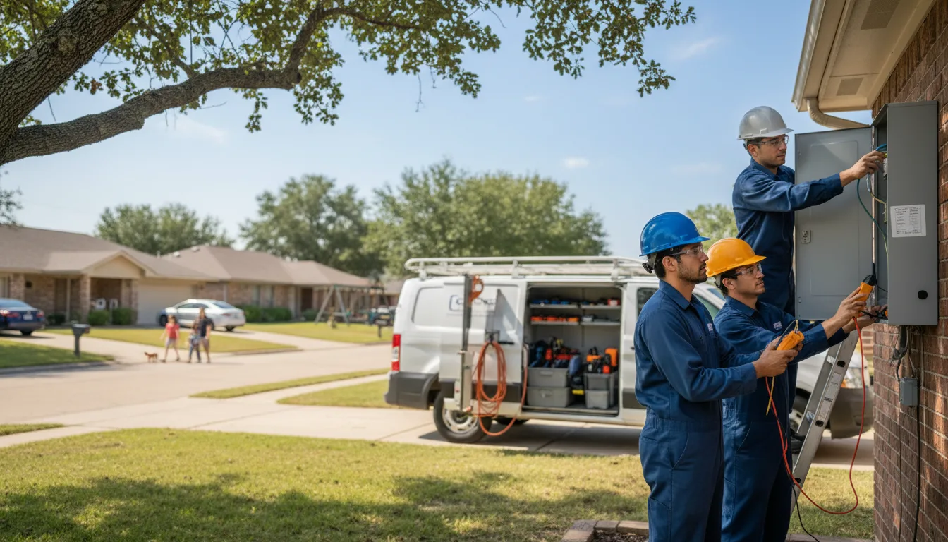 Certified electrician providing emergency electrical services in Burnettsville, IN